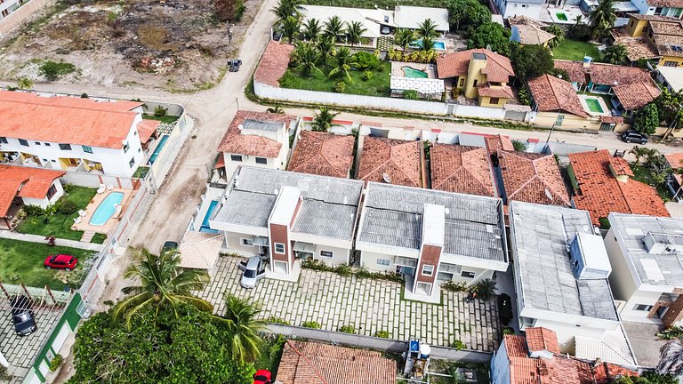 Duplex 2 quartos na Praia Taperapuan - Casa de Praia Porto