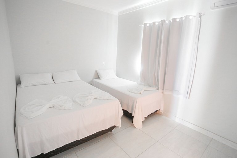 Duplex 2 quartos na Praia Taperapuan - Casa de Praia Porto