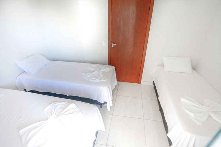 Duplex 2 quartos na Praia Taperapuan - Casa de Praia Porto