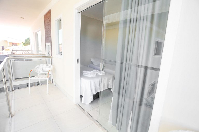 Duplex 2 quartos na Praia Taperapuan - Casa de Praia Porto