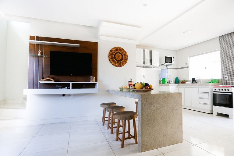 Duplex 2 quartos na Praia Taperapuan - Casa de Praia Porto