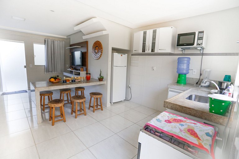 Duplex 2 quartos na Praia Taperapuan - Casa de Praia Porto