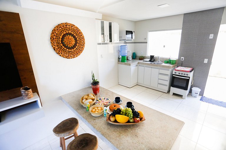 Duplex 2 quartos na Praia Taperapuan - Casa de Praia Porto