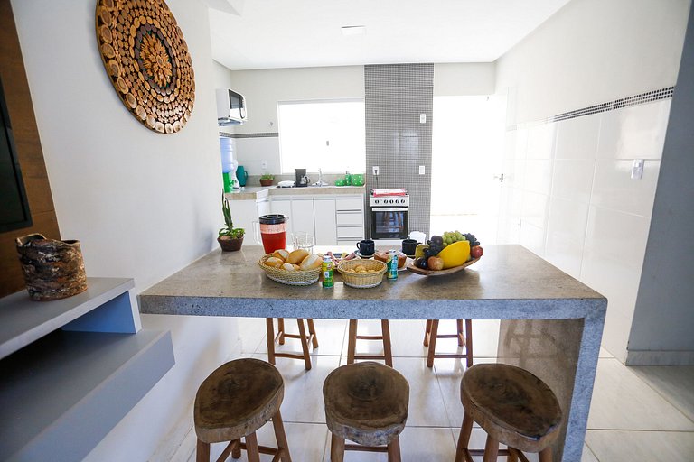Duplex 2 quartos na Praia Taperapuan - Casa de Praia Porto
