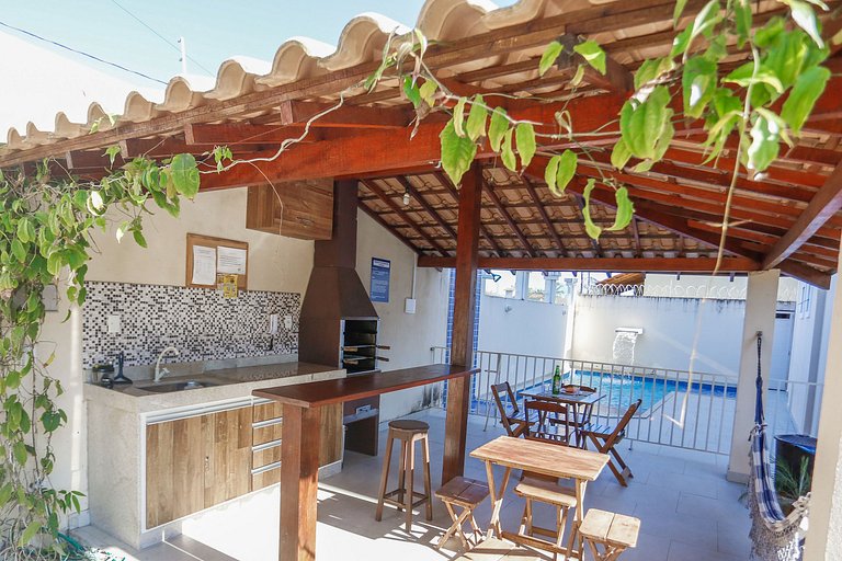Duplex 2 quartos na Praia Taperapuan - Casa de Praia Porto