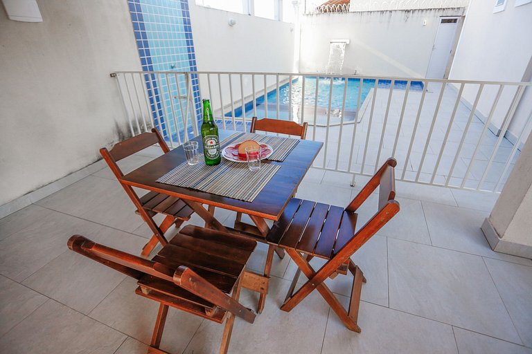 Duplex 2 quartos na Praia Taperapuan - Casa de Praia Porto