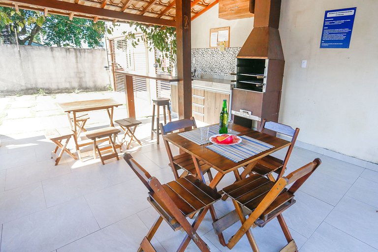 Duplex 2 quartos na Praia Taperapuan - Casa de Praia Porto