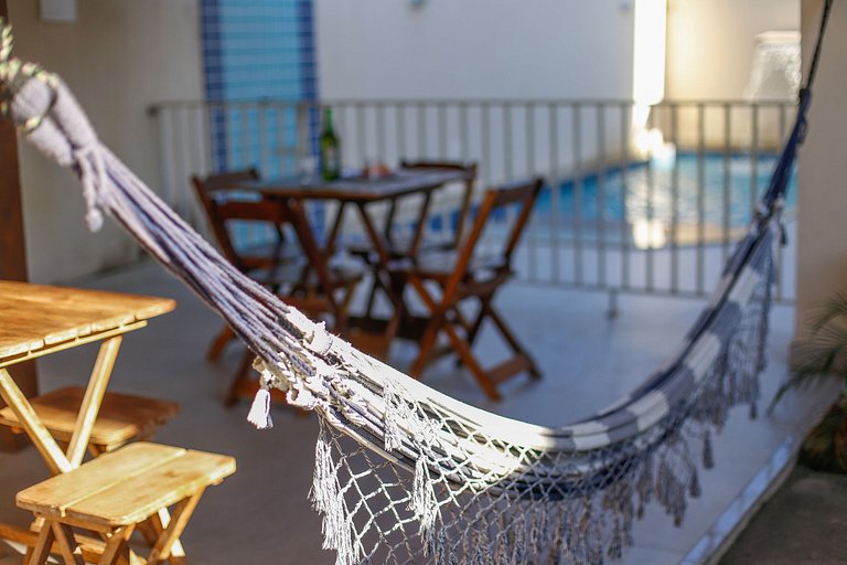 Duplex 2 quartos na Praia Taperapuan - Casa de Praia Porto