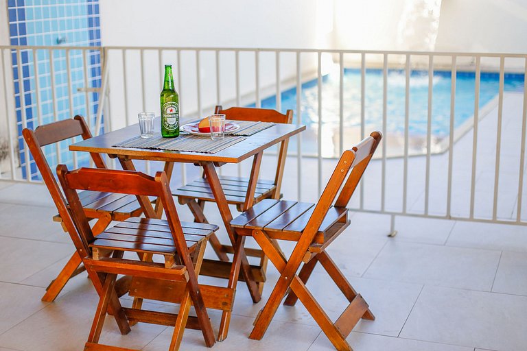 Duplex 2 quartos na Praia Taperapuan - Casa de Praia Porto