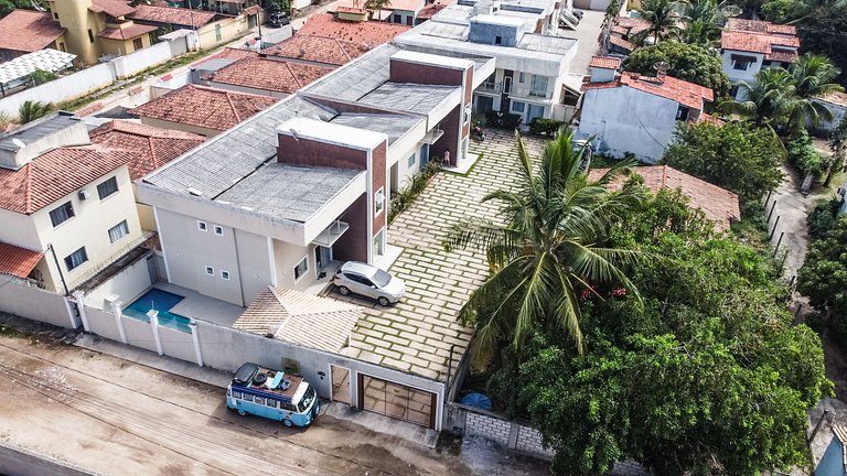 Duplex 2 quartos na Praia Taperapuan - Casa de Praia Porto