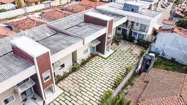Duplex 2 quartos na Praia Taperapuan - Casa de Praia Porto