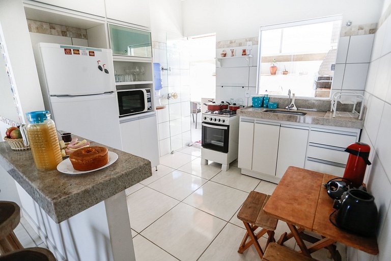 3 quartos com área gourmet e 2 vagas e piscina - Apto Bellos
