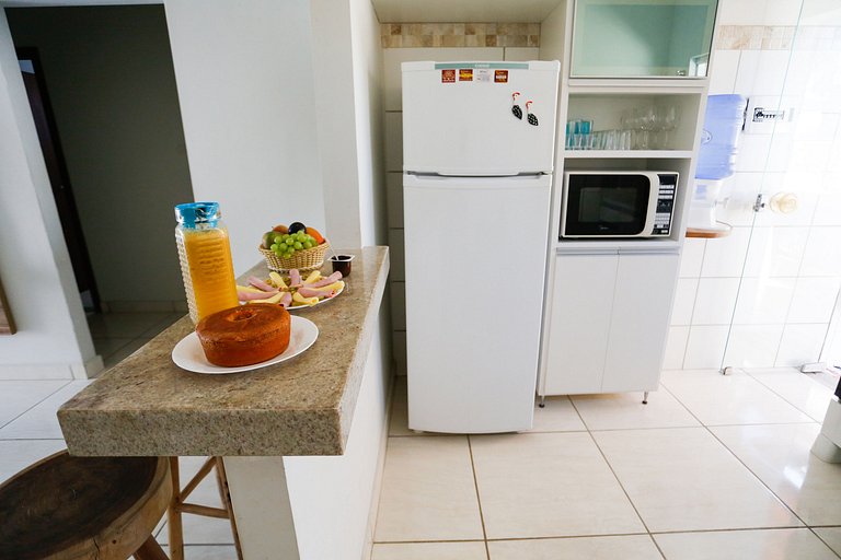 3 quartos com área gourmet e 2 vagas e piscina - Apto Bellos