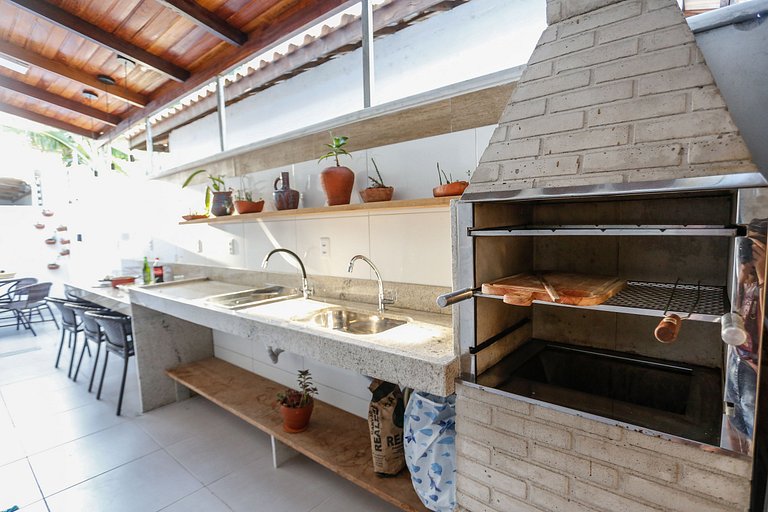3 quartos com área gourmet e 2 vagas e piscina - Apto Bellos