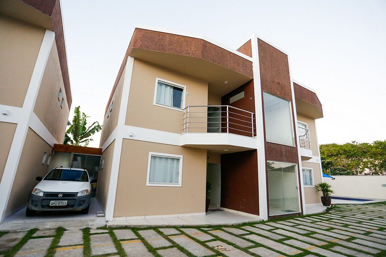 3 quartos com área gourmet e 2 vagas e piscina - Apto Bellos