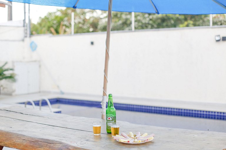 3 quartos com área gourmet e 2 vagas e piscina - Apto Bellos