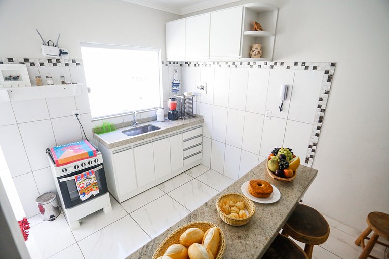 Apartamento emTaperapuan , 2 quartos, 600m da praia, Porto