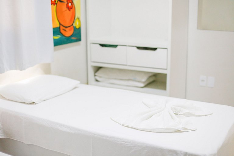Apartamento emTaperapuan , 2 quartos, 600m da praia, Porto