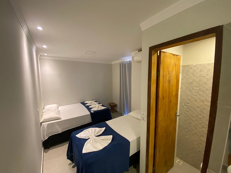 3 quartos com área gourmet e 2 vagas e piscina - Apto Bellos