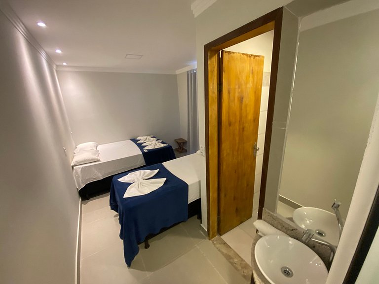 3 quartos com área gourmet e 2 vagas e piscina - Apto Bellos