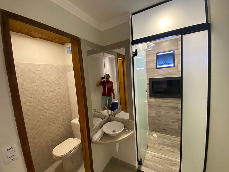 3 quartos com área gourmet e 2 vagas e piscina - Apto Bellos